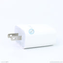 Bộ sạc lightning 2.4A 1 mét màu trắng HOCO C86 bh01t