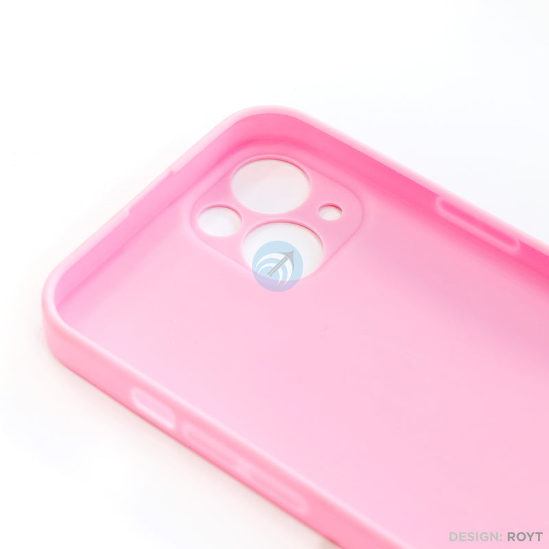 Ốp lưng IPHONE 13 6.1 lưng da hình mèo thần tài