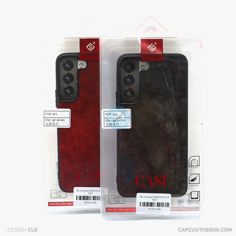 Ốp lưng da SAMSUNG S22 KST