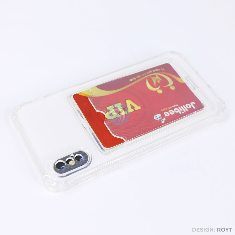 Ốp lưng IPHONE X/ XS trong CARD