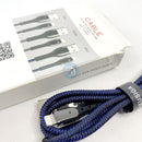 Cáp Sạc Điện Thoại Lightning KAKU Dây Dù 1M2 KSC-166 BH01T