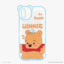 Ốp lưng IPHONE XS MAX lưng trong in hình cute có tai mèo