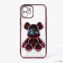 Ốp lưng IPHONE 12 6.1 Gấu bông nổi