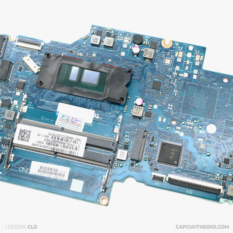 Main HP 348-G5 CPU I5-7200U vga shase bh03t
