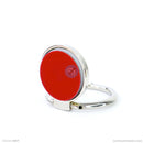 Nhẫn dán lưng điện thoại kim tuyến bạc