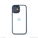 Ốp lưng IPHONE 12 6.1 kính trong viền màu X&M