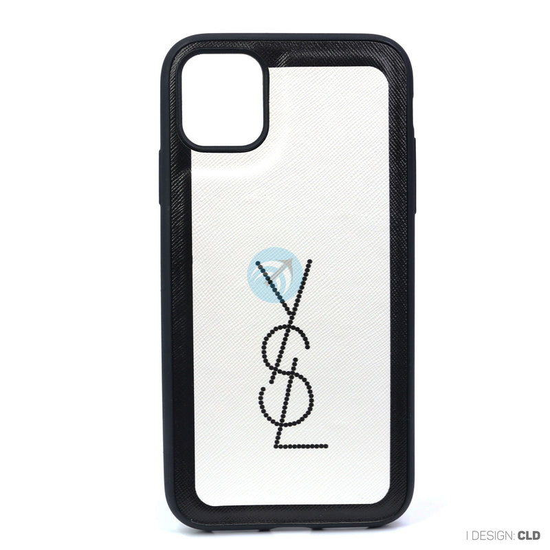 ỐP LƯNG IPHONE 11 6.1 ( DA VIỀN TRẮNG THƯƠNG HIỆU)