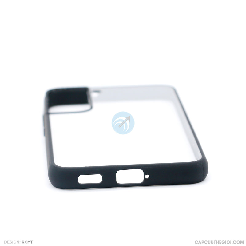 Ốp lưng SAMSUNG S22 lưng trong viền đen LIKGUS