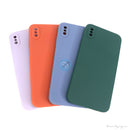 ỐP LƯNG ĐT IPHONE XS MAX DẺO NHUNG VIỀN VUÔNG