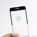 Cường lực IPHONE 6+/6S+ màu đen chống vân tay (Cô bé)