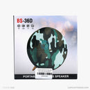 Loa BLUETOOTH BS-36D màu xanh dương bh01t