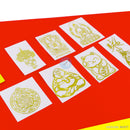 Miếng dán điện thoại linh phù may mắn tài lộc