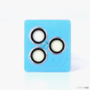 Dán bảo vệ camera màu bạc IPHONE 13 PRO/13 PRO MAX KUZOOM 3 MẮT