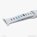 Dây đeo Silicone Apple Watch 42mm/ 44mm/ 45mm SPIGEN màu xám