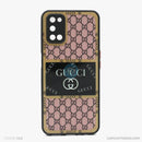 Ốp lưng OPPO A52 nhựa cứng viền đen lưng in logo LV