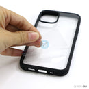 Ốp lưng iPhone 12 5.4" Black Mipow Anti Scractches Hybrid PS05