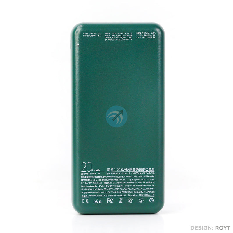 Sạc dự phòng REMAX RPP-191 20000mAh