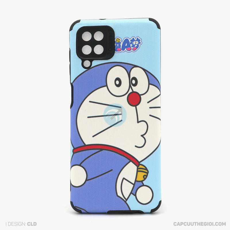 Ốp lưng SAMSUNG A12 IMD hình doraemon chống sốc