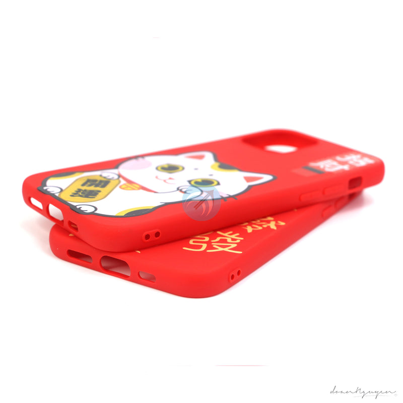 ỐP LƯNG IPHONE 12 6.1 ( ĐỎ PHỐI TẾT )