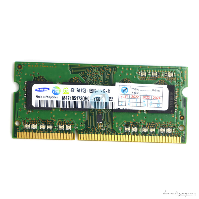 4GB DDR3L BUS 1600 LAPTOP (MÁY BỘ) bh12t