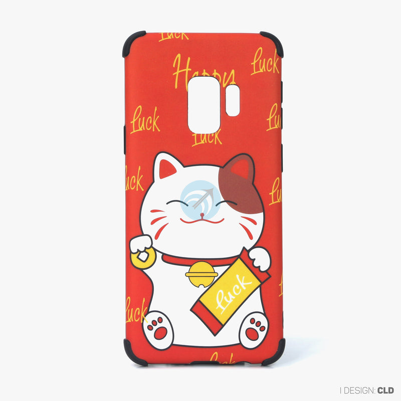 Ốp lưng SAMSUNG S9 hình mèo thần tài nhựa cứng