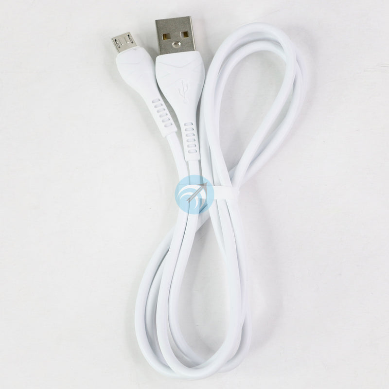 Cáp sạc điện thoại HOCO usb A to micro - trắng 1 mét (X37)