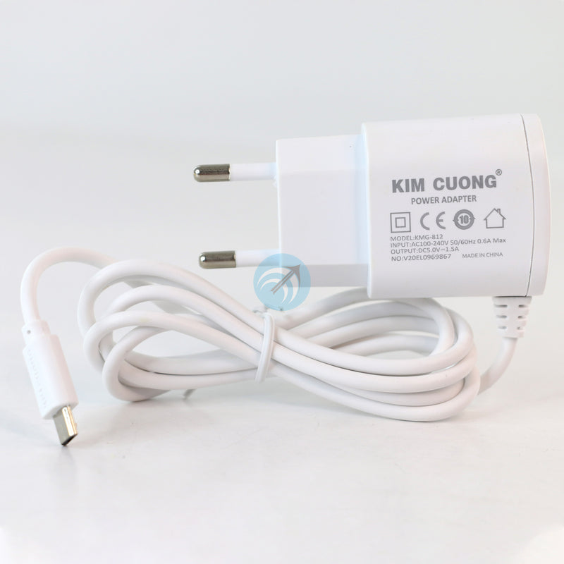 Bộ sạc Liền cáp chuẩn Micro USB 812 Kim Cương BH01T