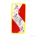 ỐP LƯNG ĐIỆN THOẠI SAMSUNG A21S NHÁM HÌNH VIỀN MÀU