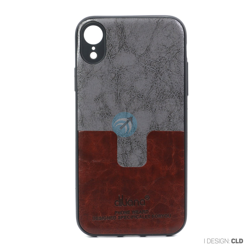 ỐP DA ĐT IPHONE XR (DILIANA 2 MÀU)