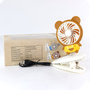 QUẠT CẦM TAY + KẸP BÀN HÌNH Q51