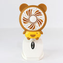 QUẠT CẦM TAY + KẸP BÀN HÌNH Q51