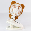 QUẠT CẦM TAY + KẸP BÀN HÌNH Q51