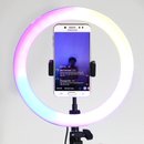 ĐÈN LIVESTREAM RGB MJ26 LED NHIỀU MÀU